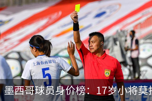 墨西哥球员身价榜：17岁小将莫拉2500万欧居首